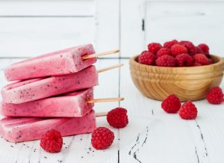 Böğürtlenli Yoğurtlu Buz