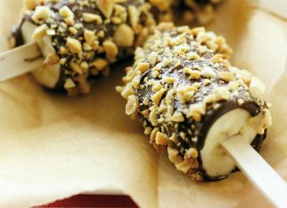 Çikolatalı Muz Çubuğu